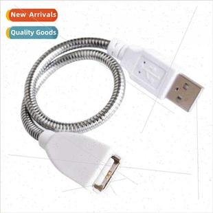USB lamp extension Metal power hose cable Desk usb