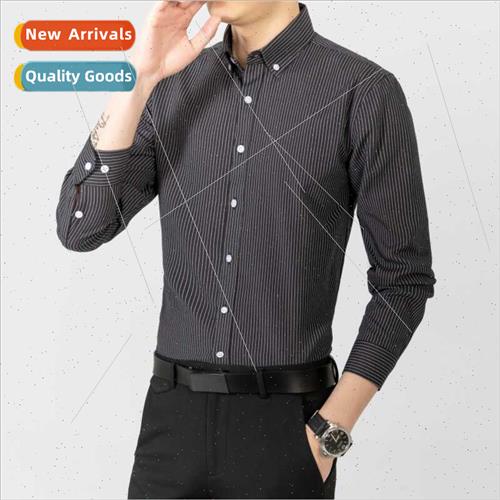 Spring Autumn new young men Oxd spinning long-sleeved shirt