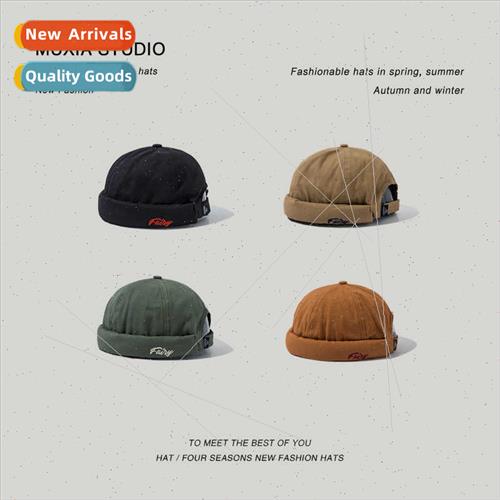 Melon skin cap sub fall winter men women tide yuppie hat lan
