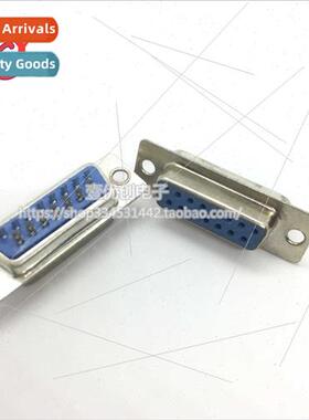 DB15 Plug Receptacle Female Male Shell Double Row 15 pole So