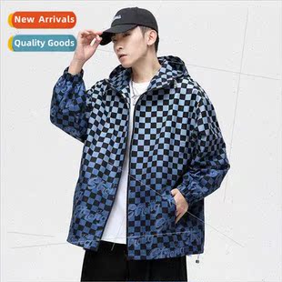 Spring Autumn Jacket Men new new Korean  tide workwear baseb
