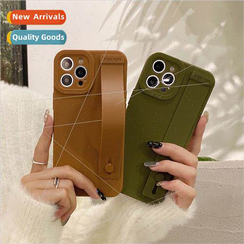 ins fall/winter brown 适用 iPhone14 Apple 12/13Pro max wrist