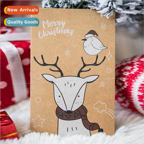 Creative Whe Ink Cartoon Animal Kraft Paper Delivery Envelop