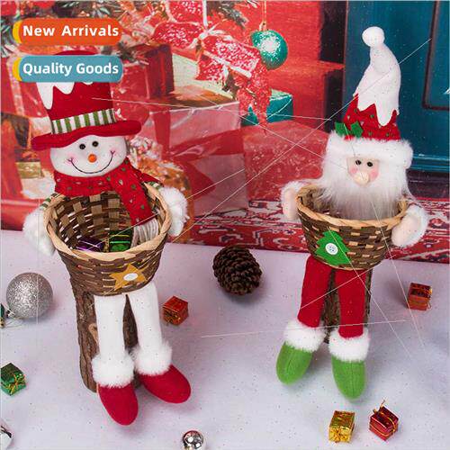 Christmas Decoration Candy Basket Christmas Desktop Decorati