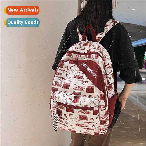 Japan fashion backpack nd shoulder bag college students camp