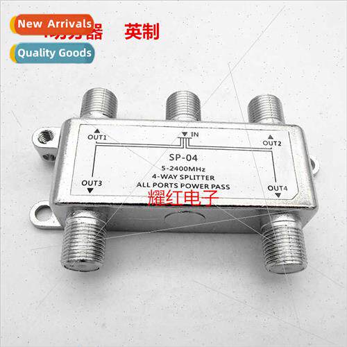 F Inch 4 Power Splter 4 Splters One Input Four Output Everyt