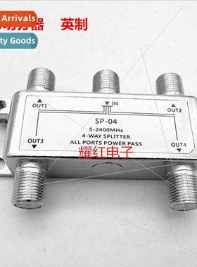 F Inch 4 Power Splter 4 Splters One Input Four Output Everyt