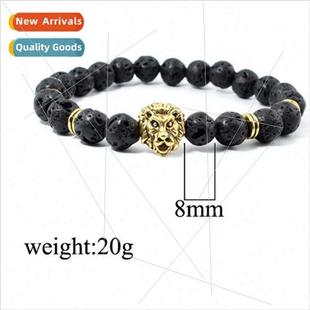 new fashion beads Uned ener stone States volcanic Europe men