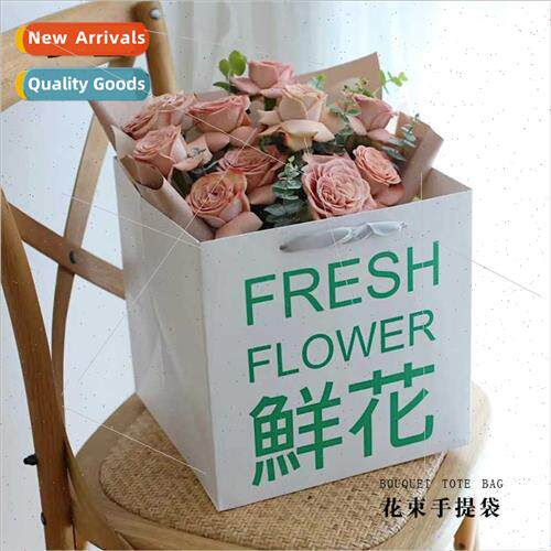 Beer bouquetgift gift bouquet square tote bag thickened flor