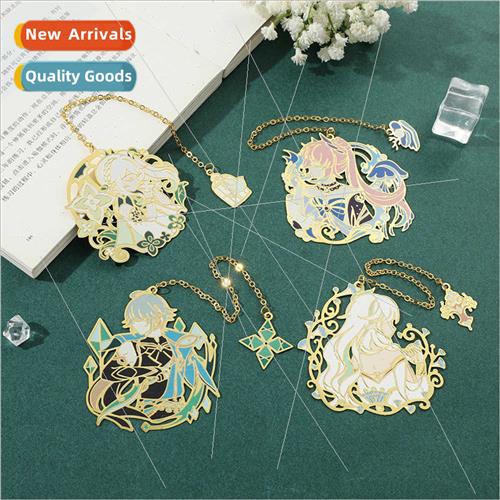 al God metal bookmarks crafts Chinese high-grade gift box pa