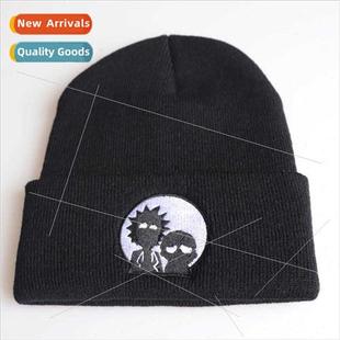 embroidery knted cap new winter morty fall rick