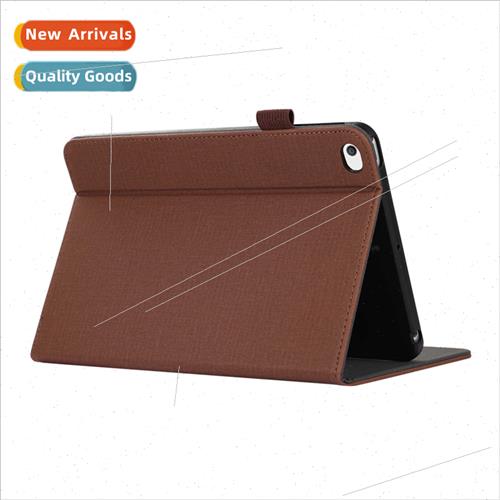 适用iPad mini case mini4 cloth voltage bifold mini5 leather
