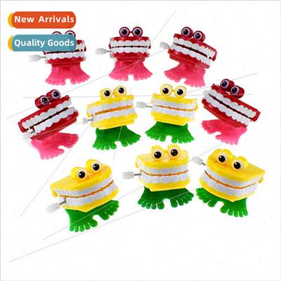 Red yellow wind-up chain wh eyes jumping teeth ghost teeth H