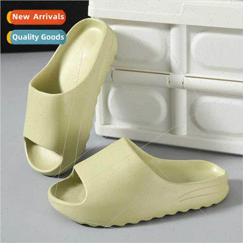 Slippers female home indoor -slip couple thick bottom summer