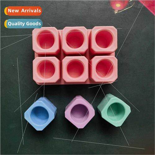 6 Ice Cup Square 382 Chocolate Biscu Cake Mold Ice Cream Can