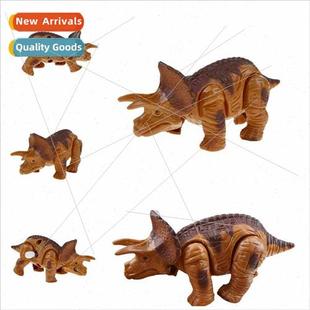 wind brown small Wind model Triceratops dinosaur