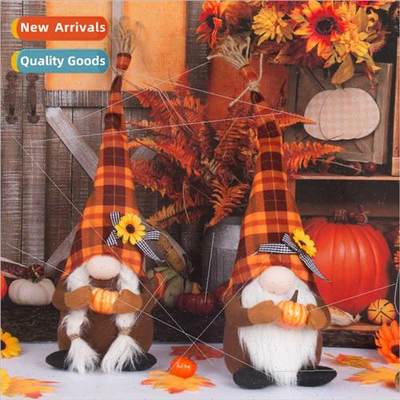 2022 New Halloween pumpkin Rudolph ornament harvest festival