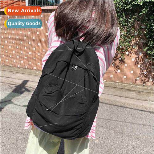 Schoolbag Female Retro Washed Canvas Shoulder Bag Korean Cas