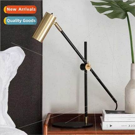 -modern creative hardware living room table lamp art reading