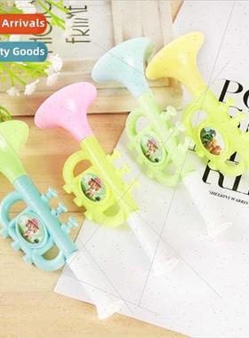 Candy-colored plastic tuba children gifts blowing musical in