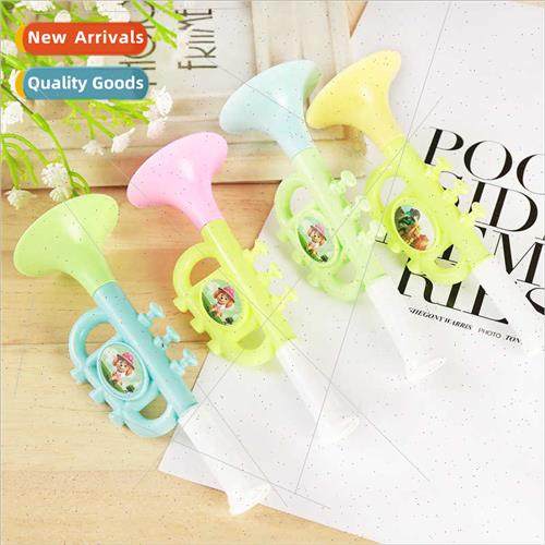 Candy-colored plastic tuba children gifts blowing musical in