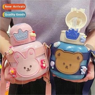 316 big high girls insulated cup water belly rabb Cute