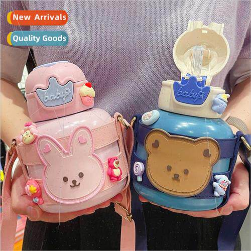 Cute rabb big belly water cup 316 insulated cup girls high v