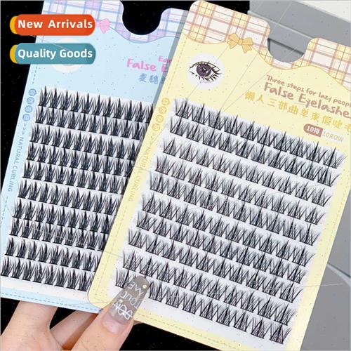 False eyelashes 10 rows large volume natural simulation thic