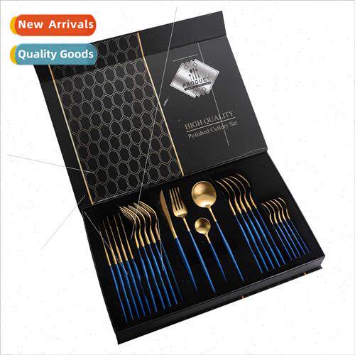 304 knife k spoon tea spoon 24pcs gift box set Portugal main
