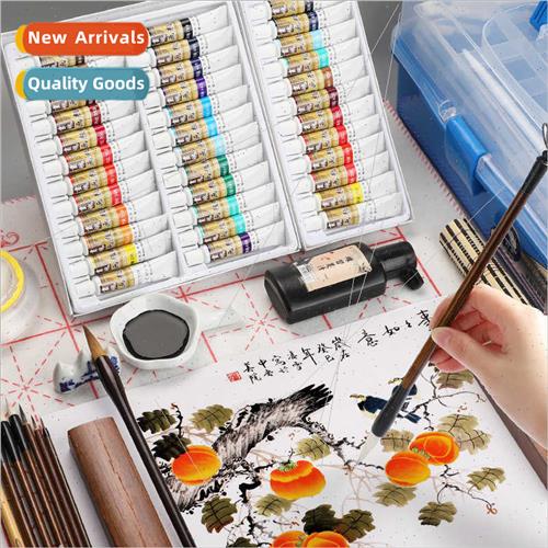 Matisse Chinese Paints Set 12 Colors Beginners Elementary Sc