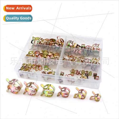 120PCS Colorful zinc plated hoops Elastic Clamps & Hoops Com