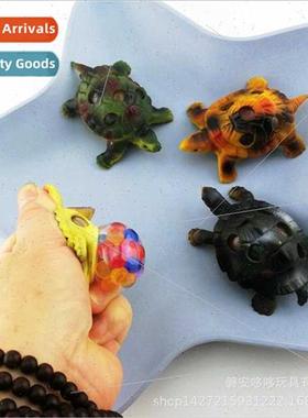 TPR venting toys colorful tortoise squeeze grape ball ventin