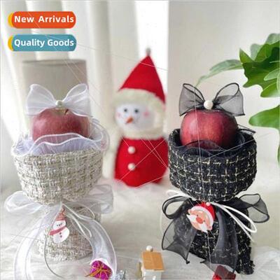 Whe Small Fragrant Christmas Eve Apple Bouquet Set Material