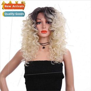 front lace wig head covering chemical fiber high temperature