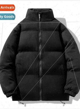 Men cotton jacket jacket stand-up collar loose tide brcotton