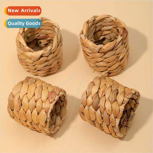 corn husk material water gourd grass napkin buckle rope napk