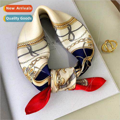 2022 new Korean  decorative fashion mulberry silk small silk