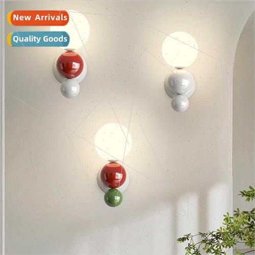 Bedside aisle light cream nightstmodern minimalist premium f