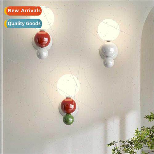 Bedside aisle light cream nightstmodern minimalist premium f