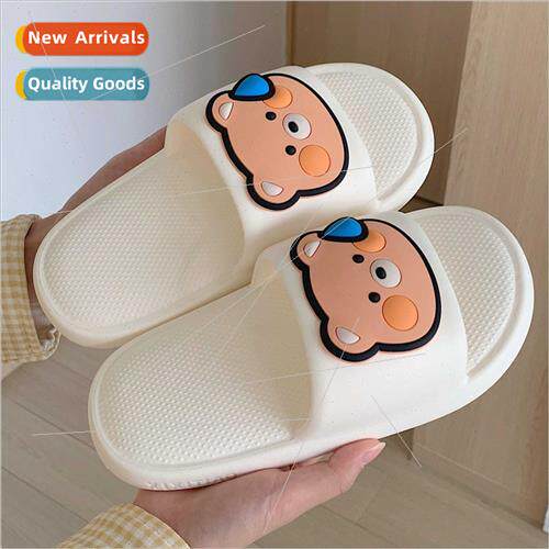 Korean ins cute couple bear slippers eva ad sh sense bathroo
