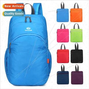 large capacy waterproof new backpack bag folding shoulder