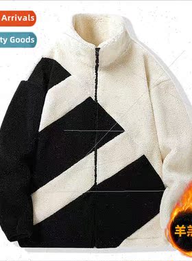 Lambswool cotton clothing fall winter men new tide set hundr