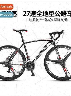 Obak 700C Road Bike 27 Speed Shift Men Women Dual Disc Brake