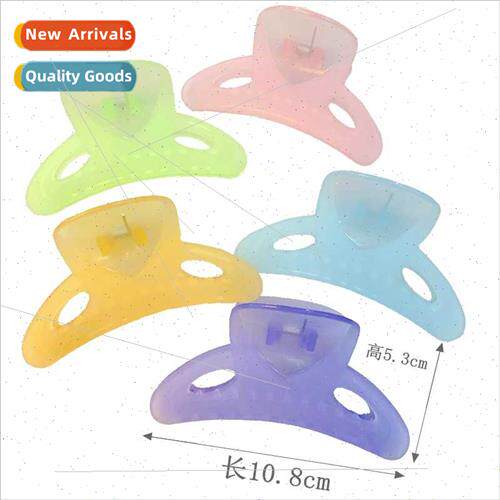 12PCS Korea Frosted Large Hair Clip Bath Grab Clip Korean