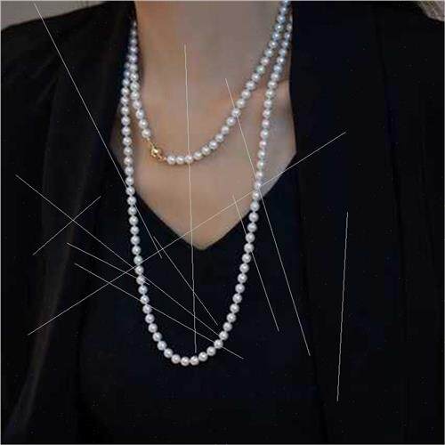 Long Natural Necklace Women Sweater Chain Accessories che Ho