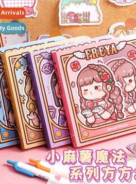 ttle Spuds square book handbook book cute cartoon high color
