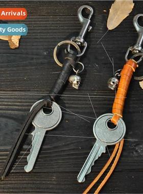 Key ring male keychain Harley vintage punk metal key pendant