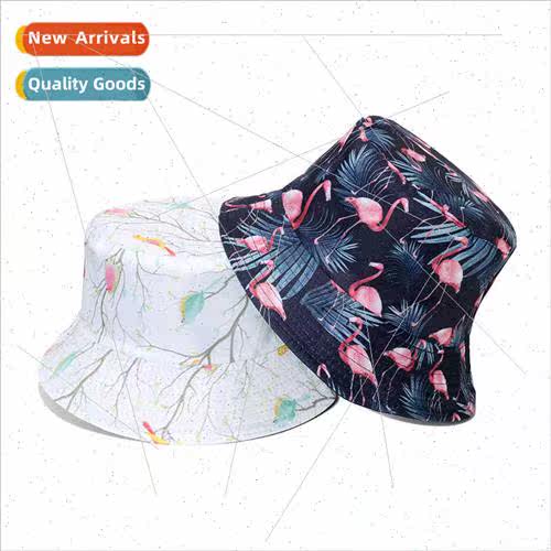 2022 spring summer new sun hat female cute twig bird flaming