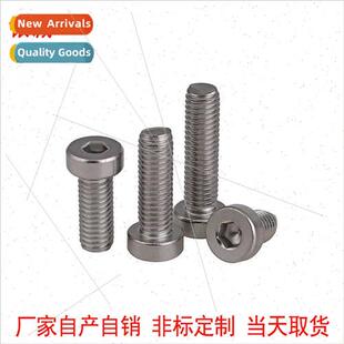 head socket hexagon thin screws DIN7984 cap 304