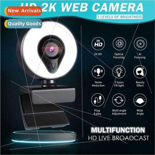 4k beauty auto focus 1080p computer camera hd touch usb live